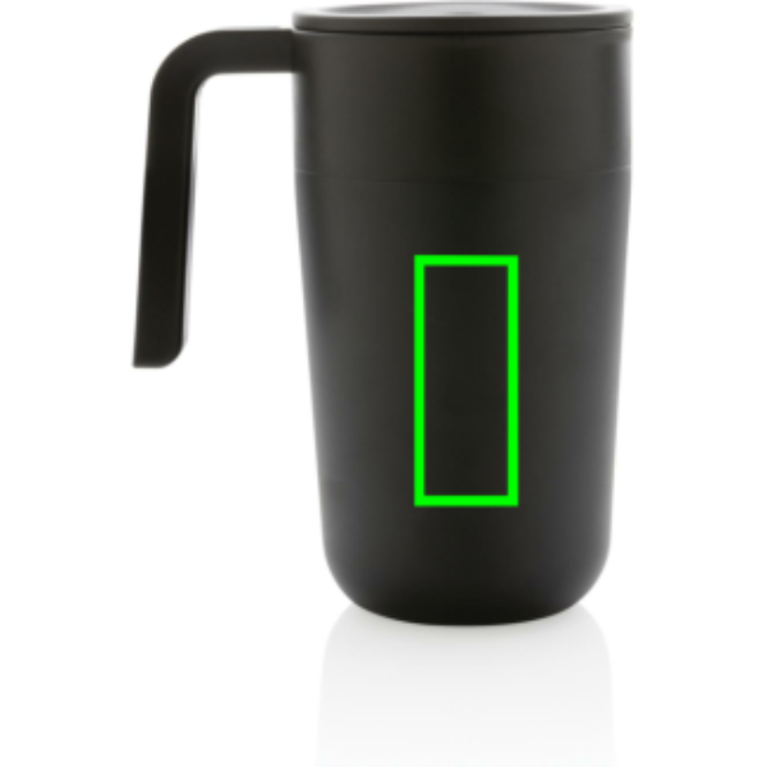 Mugg med handtag, i GRS certifierad PP och S/S