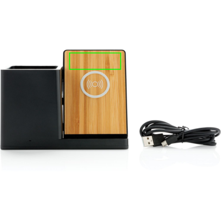 Ontario 10W trådlös laddare i  RCS återvunnen plast