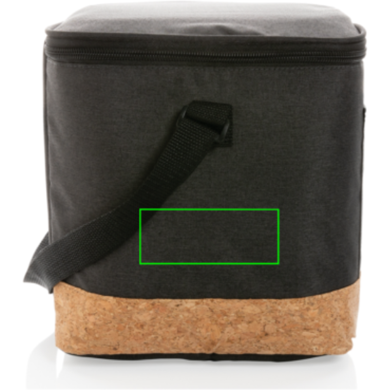 Impact AWARE™ XL RPET two tone kylväska med korkdetaljer