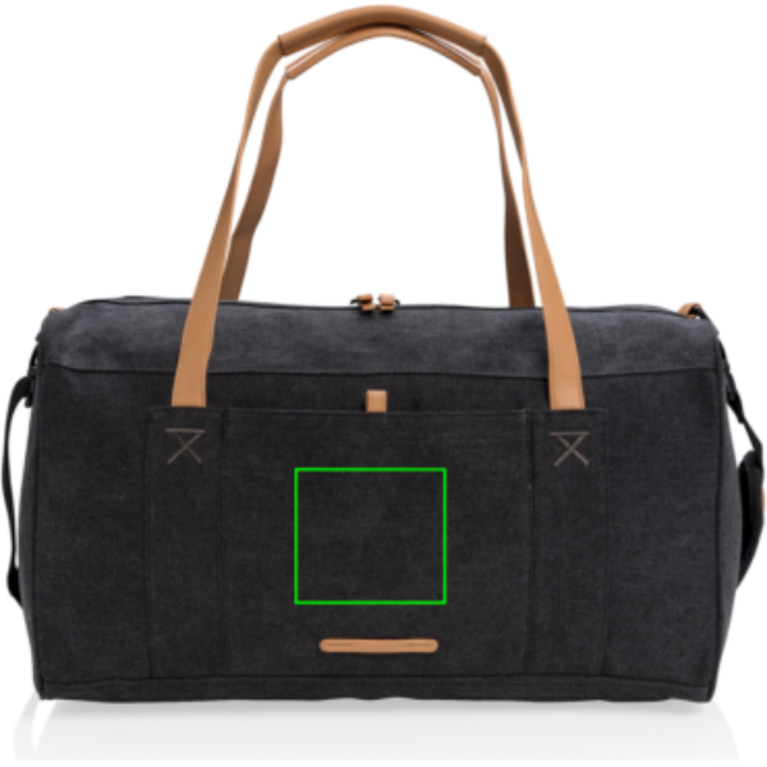 Canvas rese/weekendväska, PVC-fri