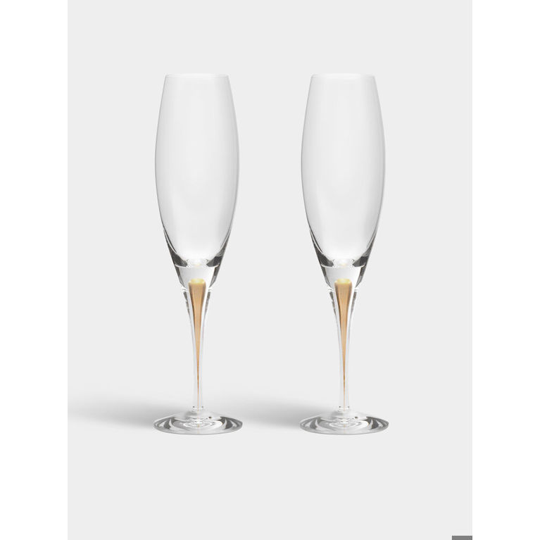 Intermezzo Champagneglass guld 26cl 2-pack