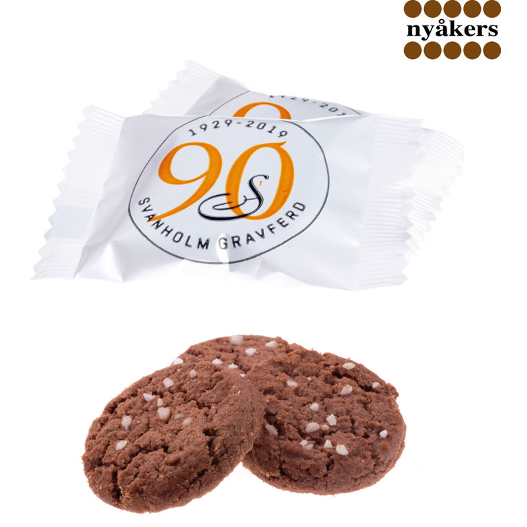 Chokladkakor i flowpack
