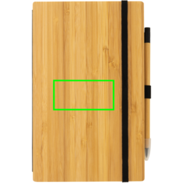 Set anteckningsbok i bambu och infinity penna