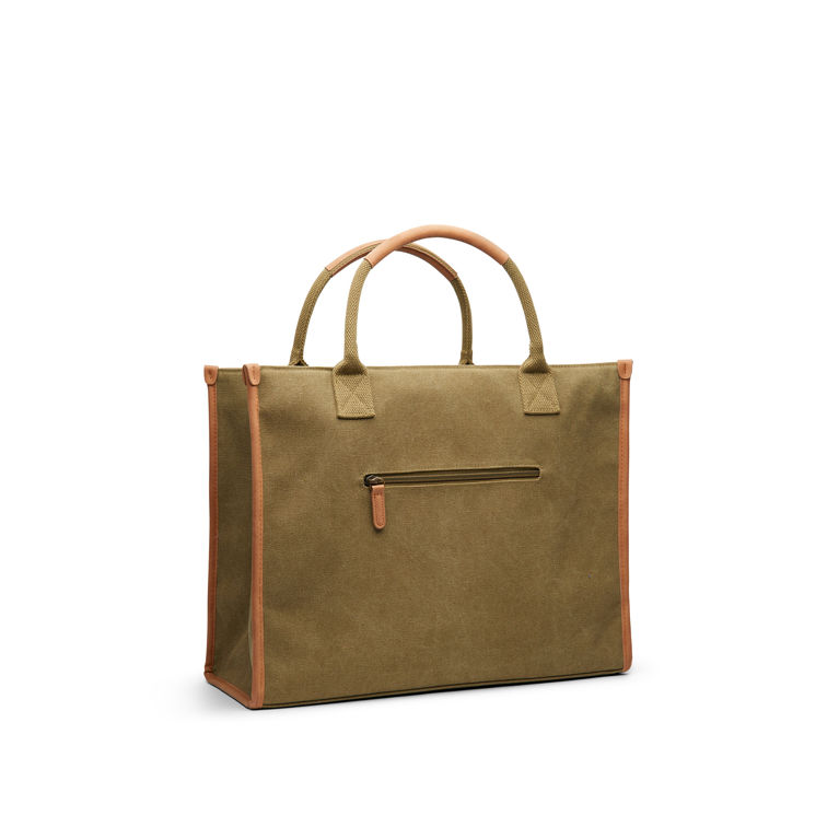 Bosler RCS återvunnen canvas office tote