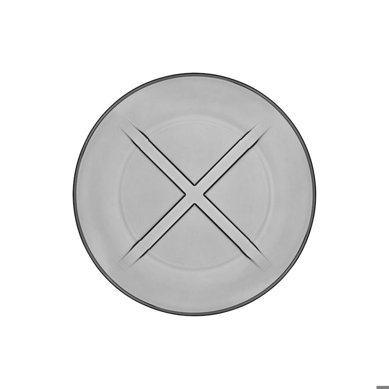 BRUK RÖKGRÅ ASSIETTE 1-PACK