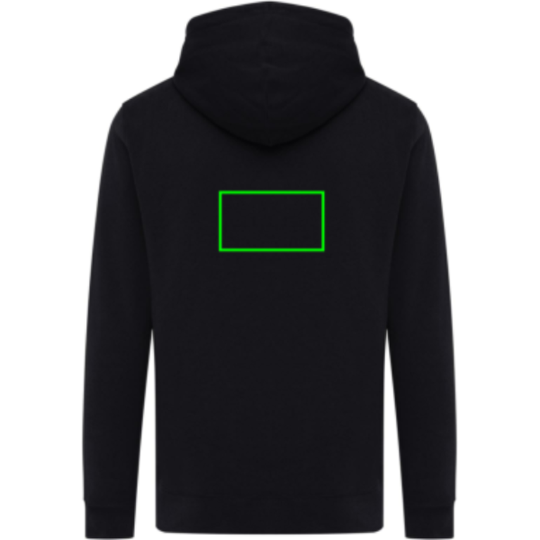 IQONIQ Rila lättvikt hoodie i återvunnen bomull