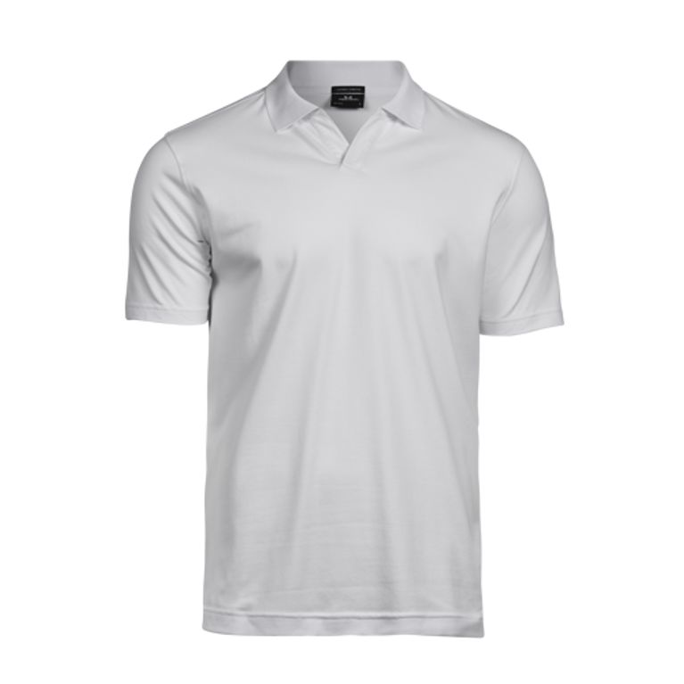 Luxury Stretch V-Neck Polo