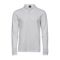 Luxury Stretch Long Sleeve Polo WHITE