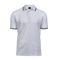 Luxury Stripe Stretch Polo WHITE/NAVY Luxury Stripe Stretch Polo WHITE/NAVY