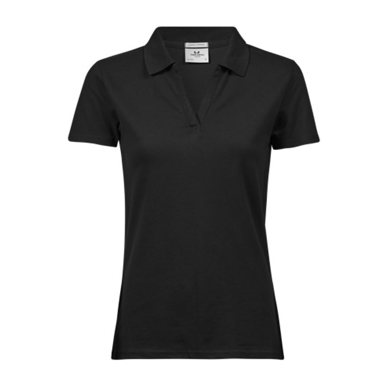 Women's Luxury Stretch V-Neck Polo