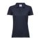 Women's Luxury Stretch V-Neck Polo NAVY Women's Luxury Stretch V-Neck Polo NAVY