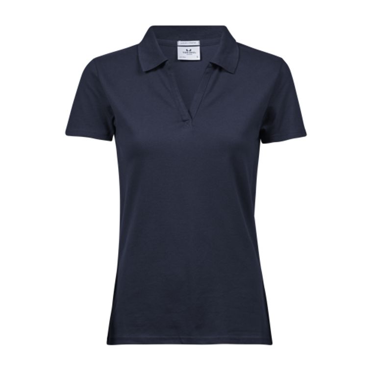 Women's Luxury Stretch V-Neck Polo