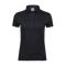 Women's Pima Cotton Polo BLACK Women's Pima Cotton Polo BLACK