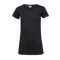 Women's Fashion Stretch Tee Extra Length BLACK Women's Fashion Stretch Tee Extra Length BLACK