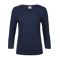 Women's Stretch 3/4 Sleeve Tee NAVY Women's Stretch 3/4 Sleeve Tee NAVY