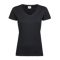 Women's Luxury V-Neck Tee BLACK Women's Luxury V-Neck Tee BLACK
