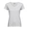 Women's Luxury V-Neck Tee WHITE Women's Luxury V-Neck Tee WHITE