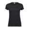 Women's Roll-Up Tee BLACK Women's Roll-Up Tee BLACK
