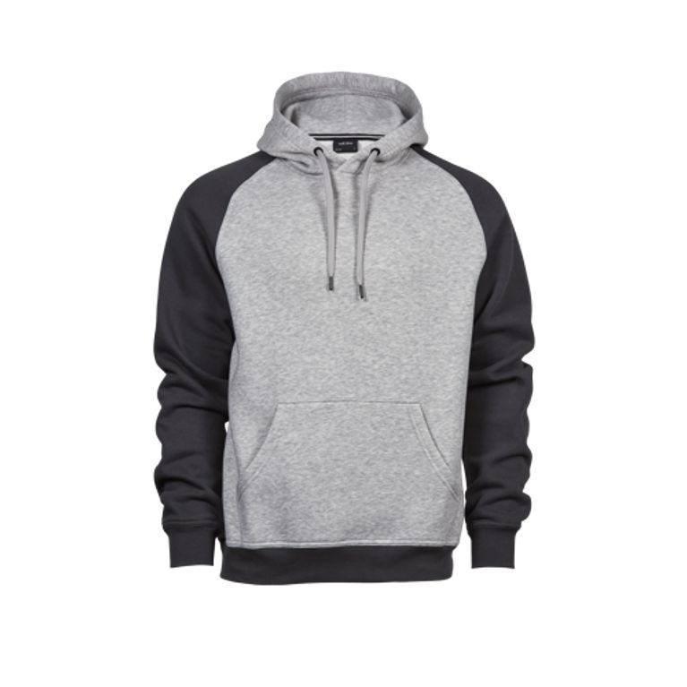Two-Tone Hooded Sweatshirt