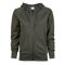 Women's Fashion Full Zip Hood DEEP GREEN Women's Fashion Full Zip Hood DEEP GREEN
