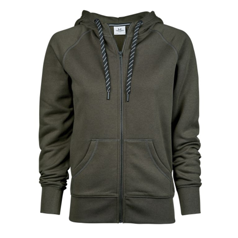 Women's Fashion Full Zip Hood
