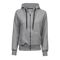 Women's Fashion Full Zip Hood HEATHER GREY Women's Fashion Full Zip Hood HEATHER GREY