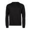 Ribbed Interlock Crew Neck BLACK Ribbed Interlock Crew Neck BLACK