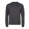 Ribbed Interlock Crew Neck DARK GREY Ribbed Interlock Crew Neck DARK GREY
