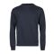 Ribbed Interlock Crew Neck NAVY Ribbed Interlock Crew Neck NAVY