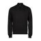 Ribbed Interlock Half Zip BLACK