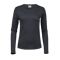 Women's Long Sleeve Interlock Tee DARK GREY Women's Long Sleeve Interlock Tee DARK GREY