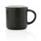 Keramikmugg vintage 280 ml svart, vit Keramikmugg vintage 280 ml svart, vit