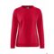 CORE SOUL CREW SWEATSHIRT W BRIGHT RED CORE SOUL CREW SWEATSHIRT W BRIGHT RED
