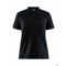 CORE BLEND POLO SHIRT W BLACK CORE BLEND POLO SHIRT W BLACK