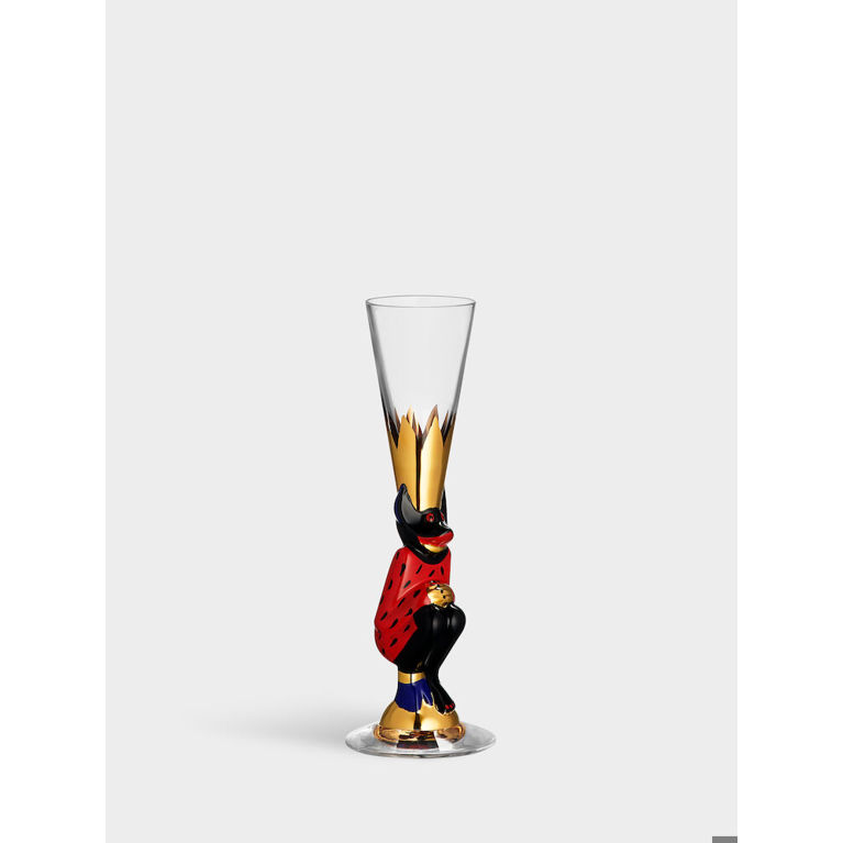 Nobel snapsglas röd 4cl