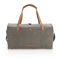 Canvas rese/weekendväska, PVC-fri grå Canvas rese/weekendväska, PVC-fri grå