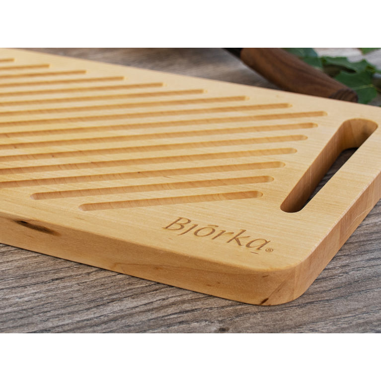 Björka Skärbräda för bröd/kött, Krökling