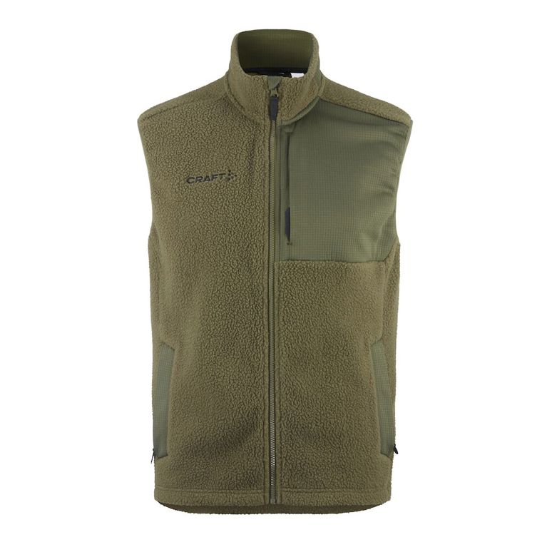 ADV EXPLORE PILE FLEECE VEST M