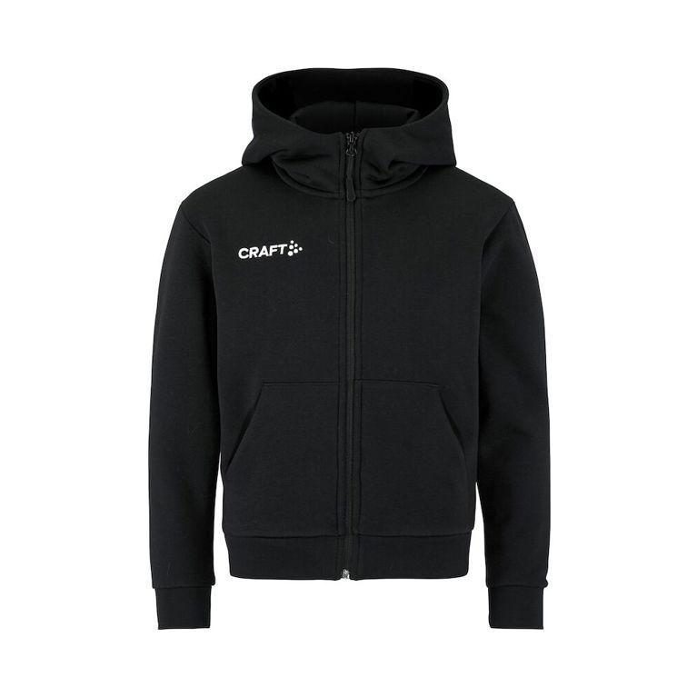 COMMUNITY 2.0 LOGO FZ HOODIE JR