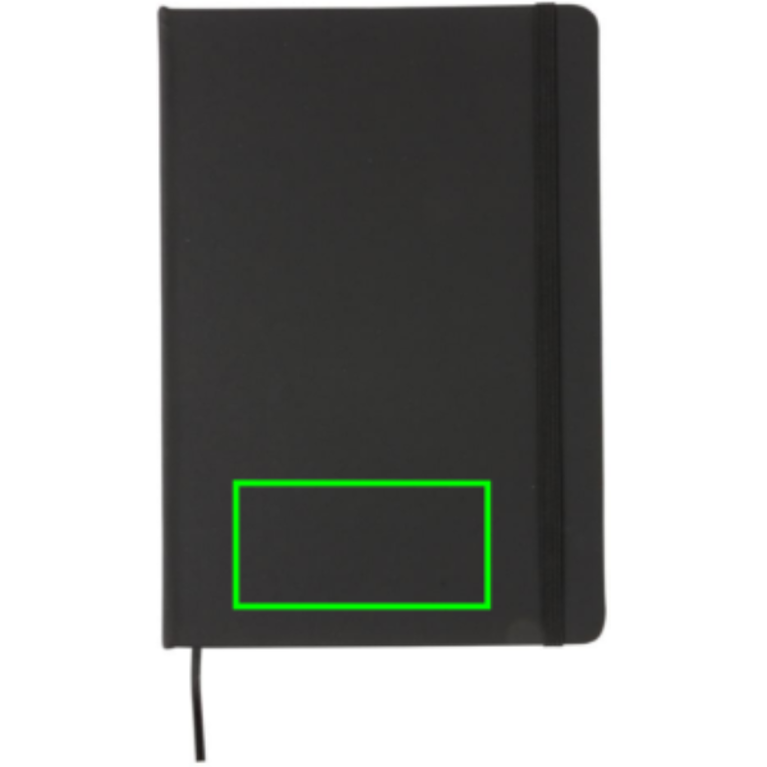 Standard anteckningsbok med hård pärm i PU