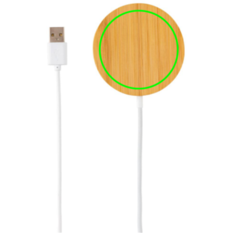 10W bambu magnetisk trådlös laddare