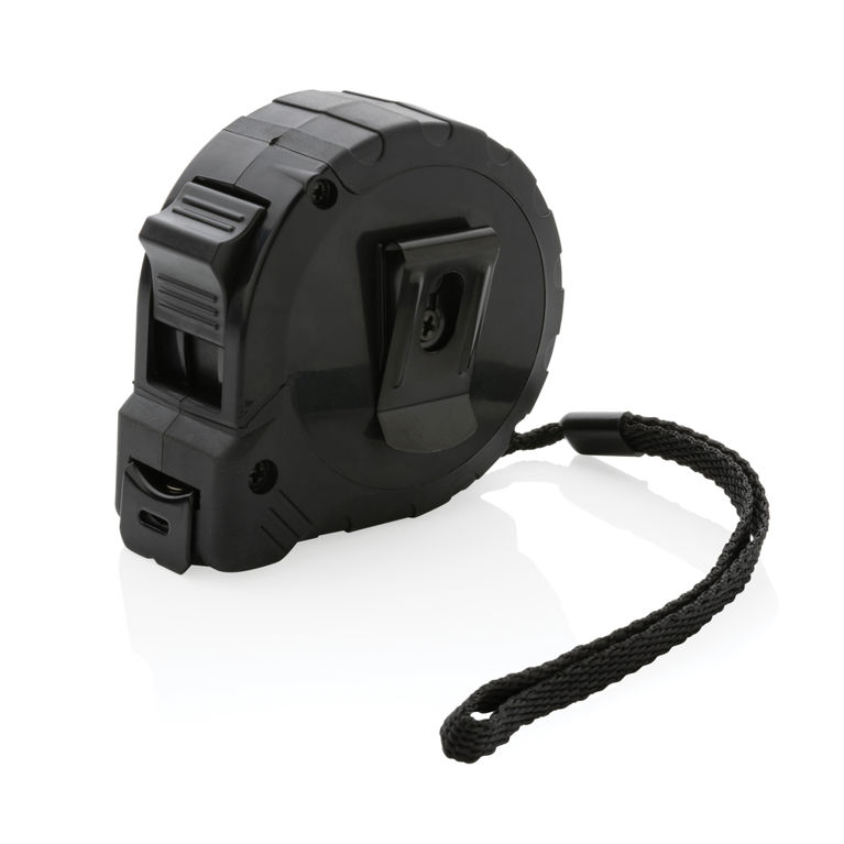 RCS återvunnen plast 5M/19mm måttband med stoppknapp