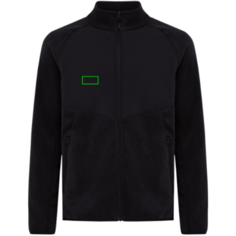 IQONIQ Talung microfleece med zipper i återvunnen polyester