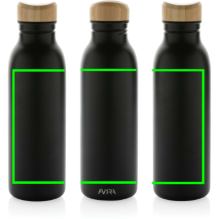 Avira Alcor RCS återvunnet stål vattenflaska 600ml