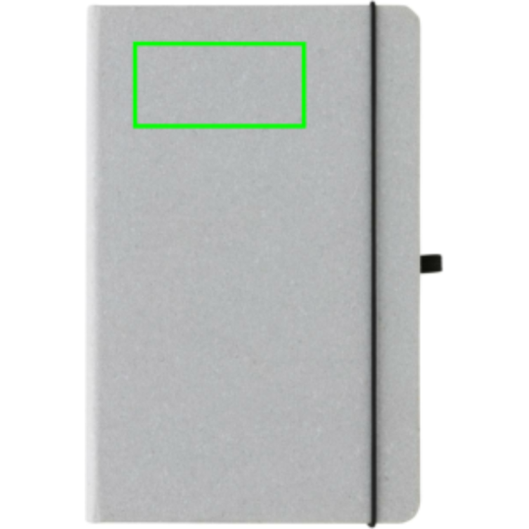 A5 hardcover anteckningsbok i återvunnet läder