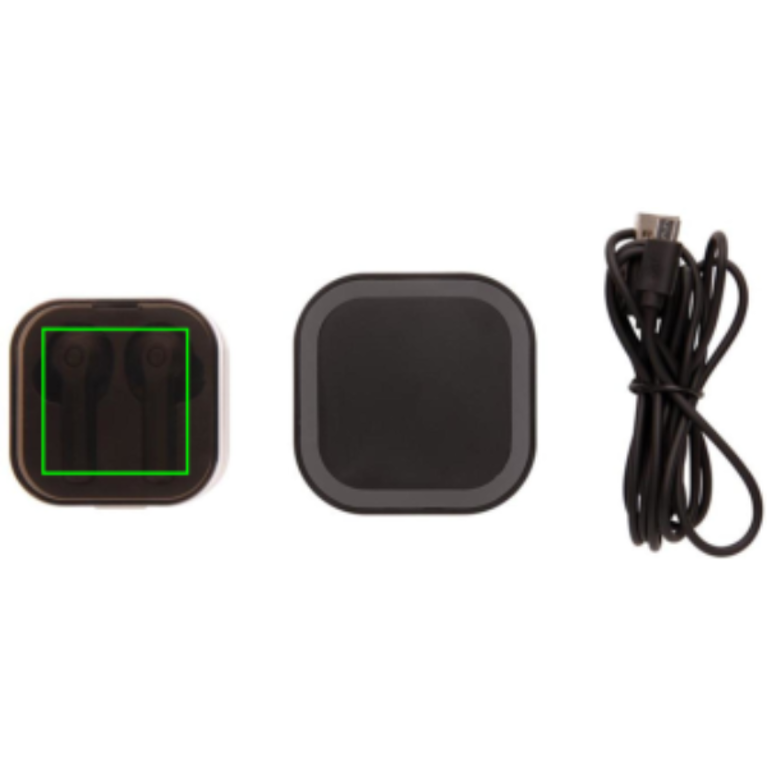 TWS öronsnäckor i trådlöst laddningsfodral