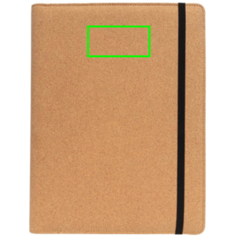 A4 portfolio i kork med penna