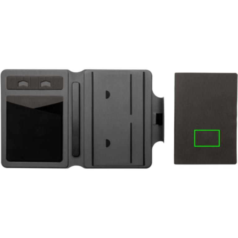 Artic magnetisk A5 antecknings-bok, 10W trådlös laddning