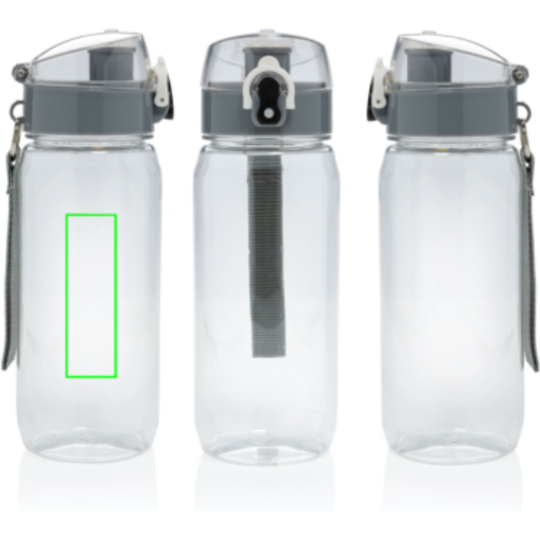 Yide läckagesäker låsbar vattenflaska 600ml RCS återvunnen P