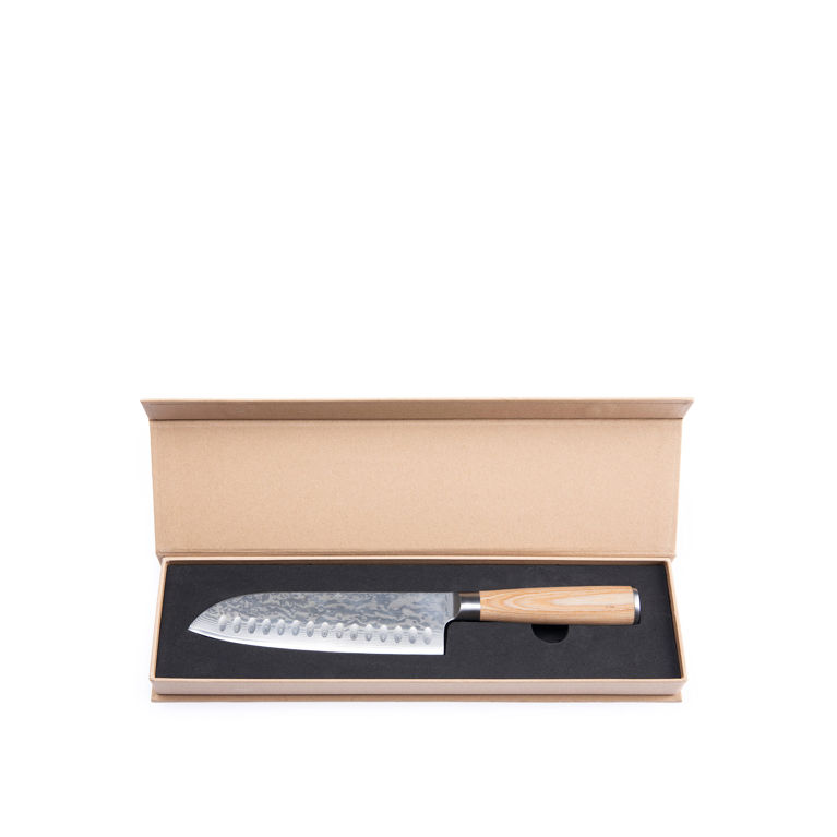 Hattasan damascus santokukniv